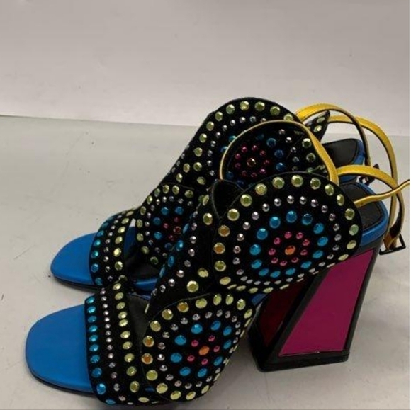 Exe' Women's Embellished Heels Size 7.5 (EU Size 38) (2065)